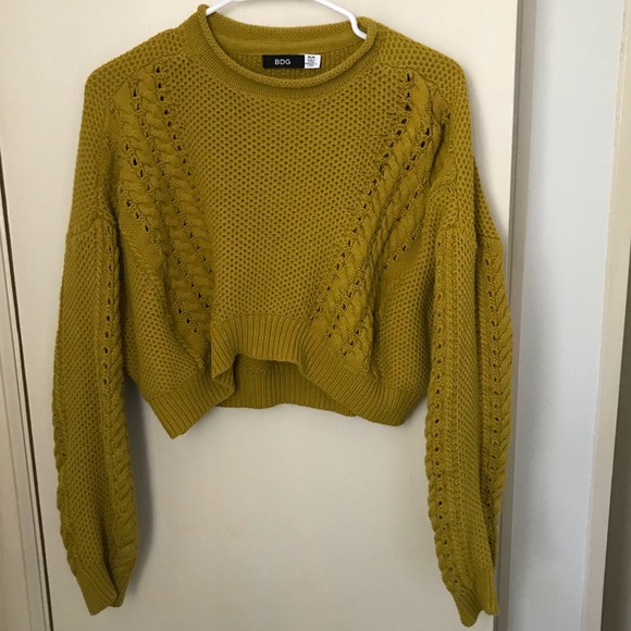 urban outfitters yellow sweater